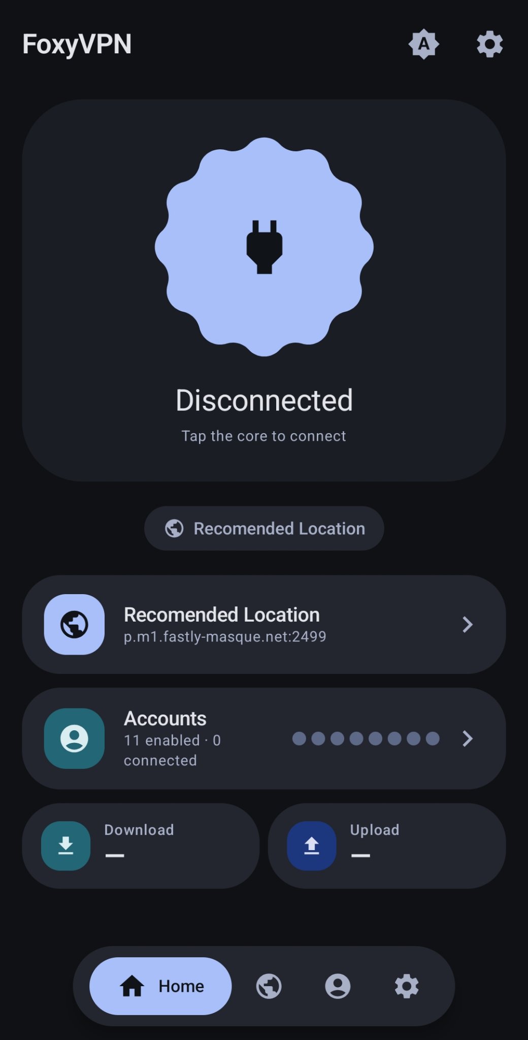 Home — Disconnected